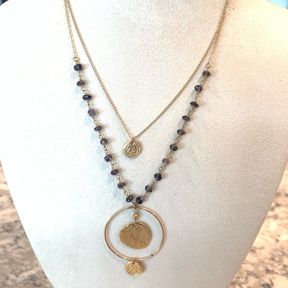 Tess & Tricia Colin Statement layered Necklace